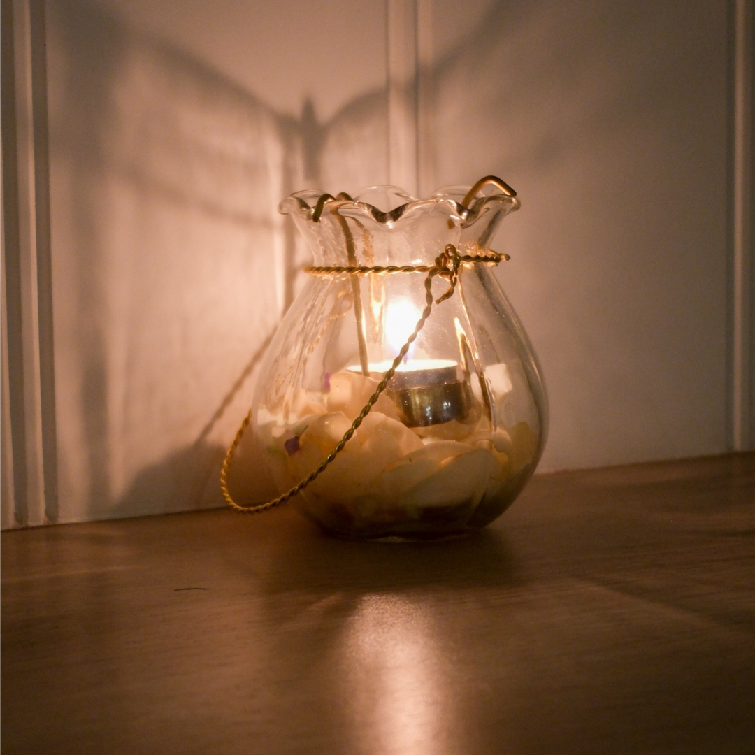 Hanging Tea Light Candle Holder and Lantern for Diwali