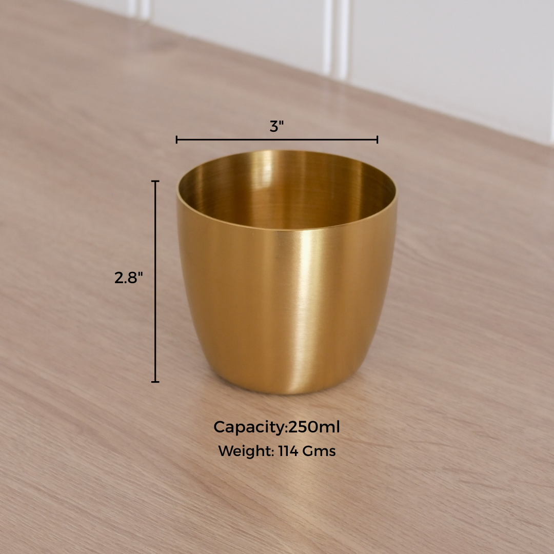 Measurements of gold glass