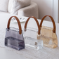 Large cocktail sharing jar with premium leather strap for home parties and entertaining.