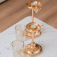 Premium candle stand for anniversary dinner décor
