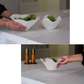 White ceramic centerpiece bowls for contemporary homes