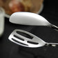 Modern stainless steel bread serving Tong for luxury table settings and hosting
