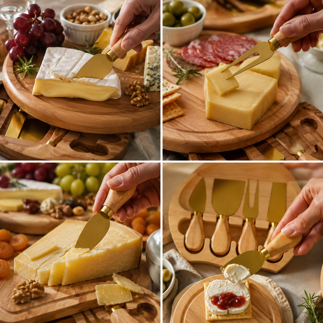 Cheese Knifes in action