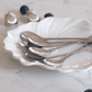 Luxury leaf shaped coffee spoon set with durable stainless steel construction for daily use and special occasions.