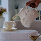 Italian-inspired ivory teapot for modern kitchen