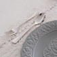 Premium silverware set with spoon, fork and knife for stylish table settings
