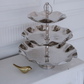 Cake Stand & Cupcake Holder | 2-Tier | 3-Tier | Scalloped Edge