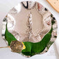 Metal Serving Tray & Stand | 2-Tier | 3-Tier | Scalloped Edge