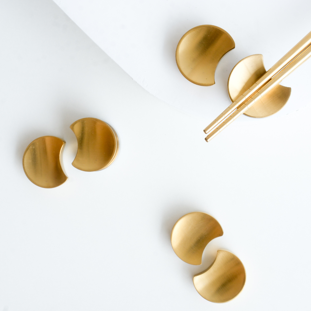 Chopstick Holders & Spoon Rest Set - Fine Dining Essentials (Set of 4, 6, 8)