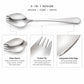 Spork for Soupy noodles and cutting soft veggies