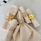 Luxury Sun-Shaped Gold Napkin Rings – Ultra-Luxurious Design with Stonework (Set of 4/6/8)