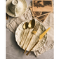 24-piece Luxury Fine-Dine Stainless Steel Cutlery - Gold or Silver option