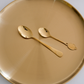 Spoon Set with Gold Plate