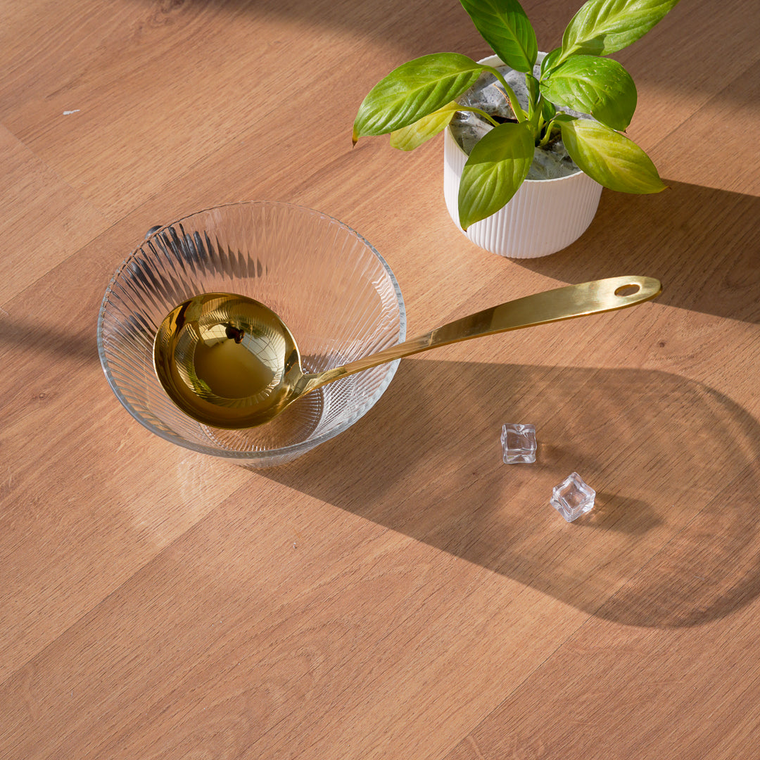 Luxury stainless steel kitchen serving utensils – Whites & Pastels