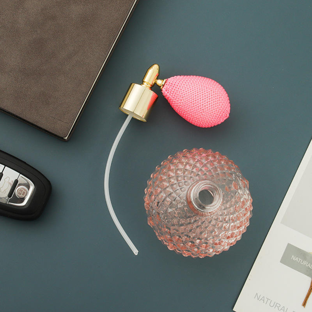 Glass Bitter Spray Bottle with Air Pump – Cocktail & Food Aroma Atomizer (100 ml)