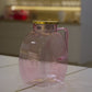 Pink Borosilicate Glass Jug