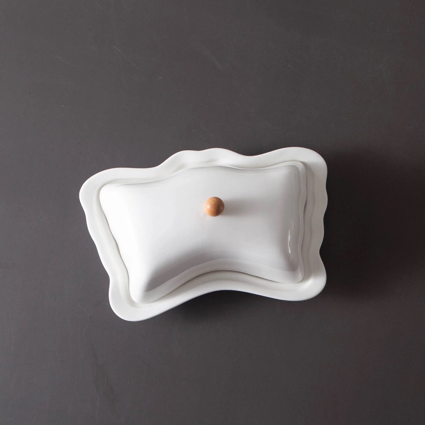 Porcelain Butter Dish