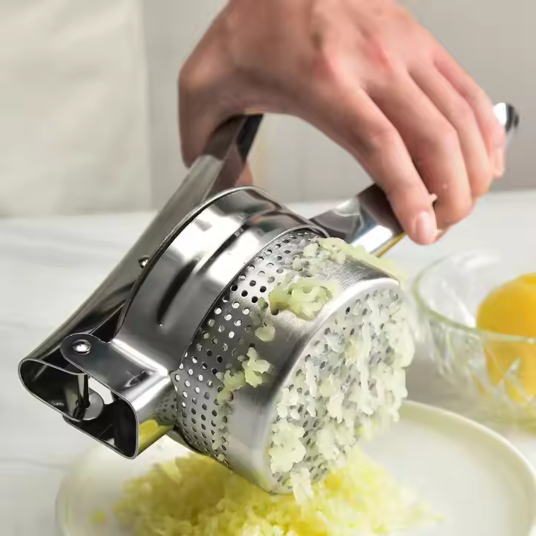 Manual Juicer and Potato Press - 3 colors - Gold, Silver, Rose Gold - Kitchen Tools (Photo 14)