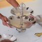 Premium tiered serving platter for parties, weddings, and festive gatherings.