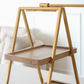 Luxury wooden serving tray for entertaining guests