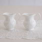 Microwave-safe ceramic milk pitcher with premium finish
