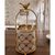 Cutlery Stand - White & Gold
