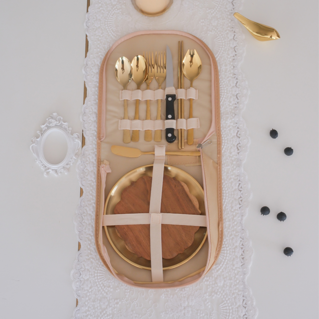 personal-dining-kit-with-reusable-cutlery-and-hard-case-for-travel

