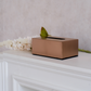 Premium rose gold tissue organizer for modern interiors