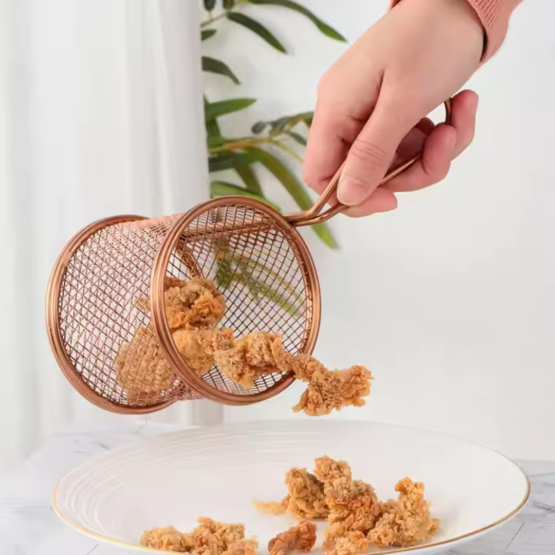 Rose Gold Basket