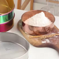 Gold Flour Sieve & Sifter - Stainless Steel - 2 Sizes