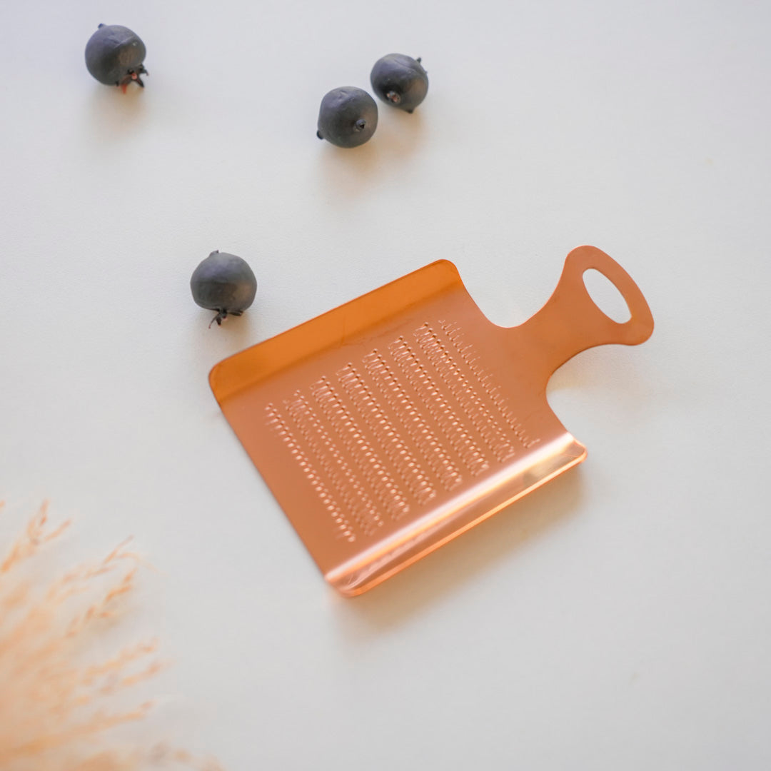 rose gold easy to use grater