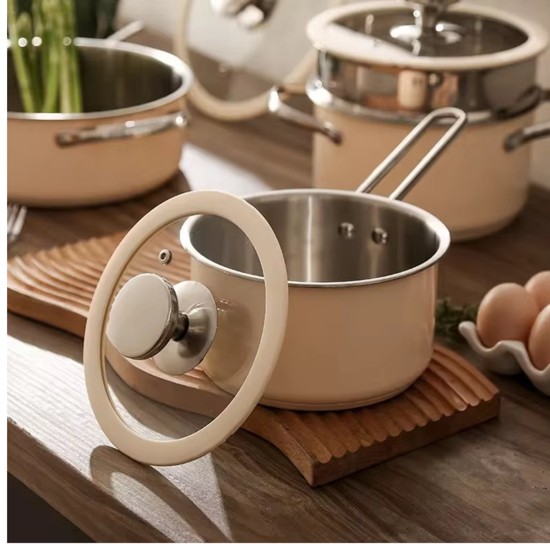 Stainless Steel Cookware - 4 piece Set