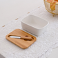 Elegant butter keeper for kitchen countertop