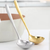 Ladle Serving Spoon | 8 inch | Gold | Silver | Stainless Steel