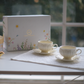 Victorian Embossed Tea Cup & Saucer Set | Luxury Hi-Tea Cups