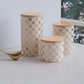 Premium pantry storage jars with airtight lids