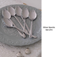 Set of 6 Spork | Spoon plus Fork | Stainless Steel | Gold | Silver