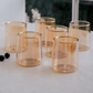 Juice glasses with luxury design