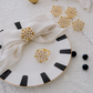 Napkin Rings | Pearl & Stonework | Set of 4, 6, or 8