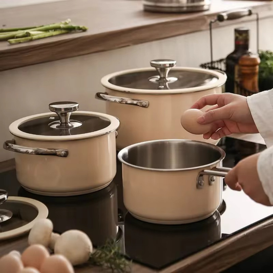 Stainless Steel Cookware - 4 piece Set