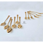 Gold Spoon and Fork | Set  of 12 | Set of 24 | 304 Stainless Steel