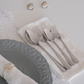 Set of 24 Classic Silver Cutlery Set | 304 SS