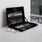 Set of 24 Classic Silver Cutlery Set | 304 SS