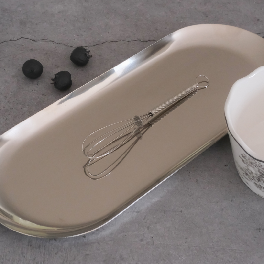Lightweight mini whisk for whipping cream, batter and homemade sauces