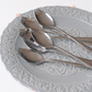 High-quality silver stainless steel cutlery suitable for homes, cafés, restaurants and hotels.