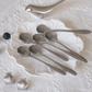 Premium silver dessert spoons ideal for serving sweets and desserts