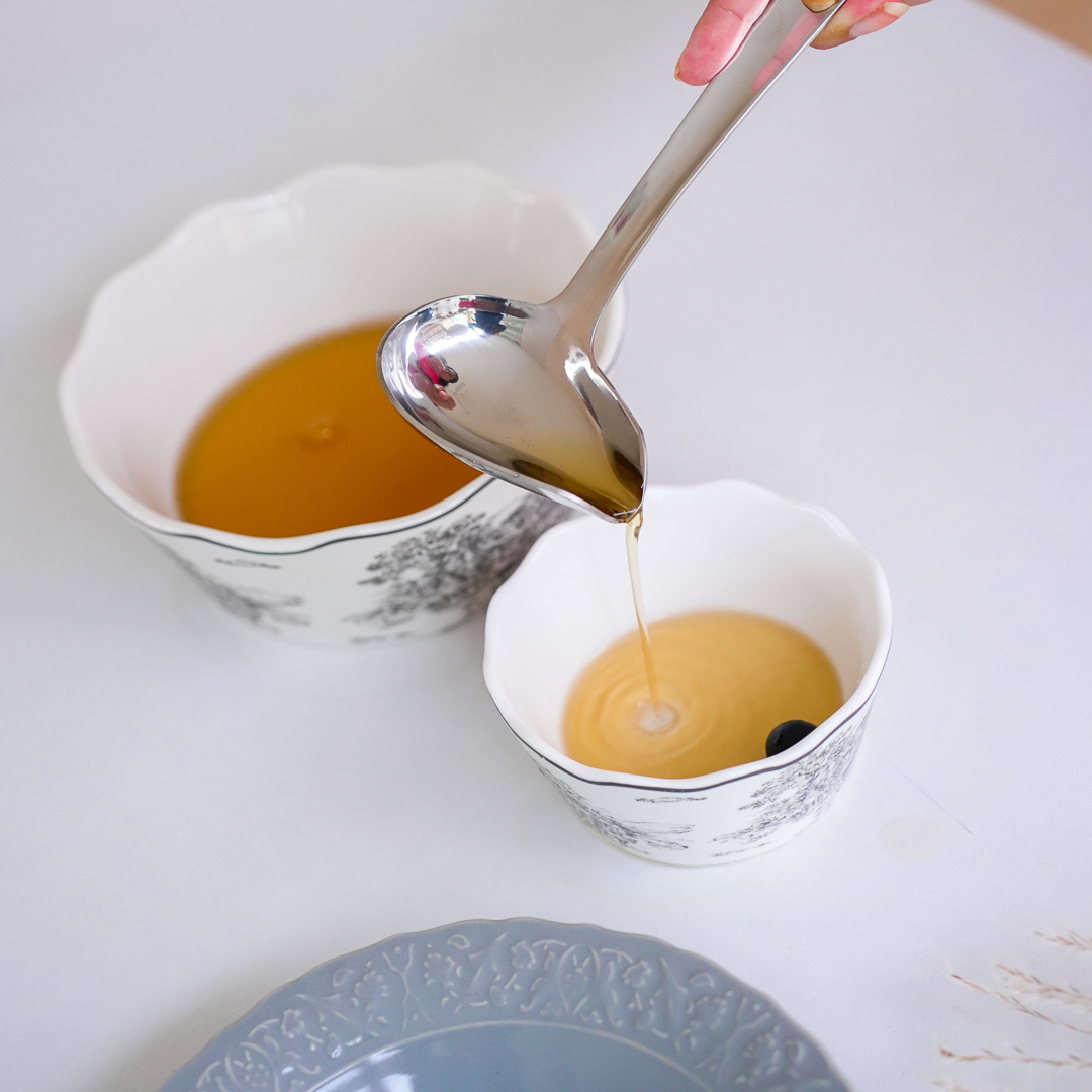 Luxury Gold Soup Ladle with Spout | Serving Spoon | 304 Stainless Steel
