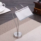 Silver table reservation or dish name stand – restaurant or event use