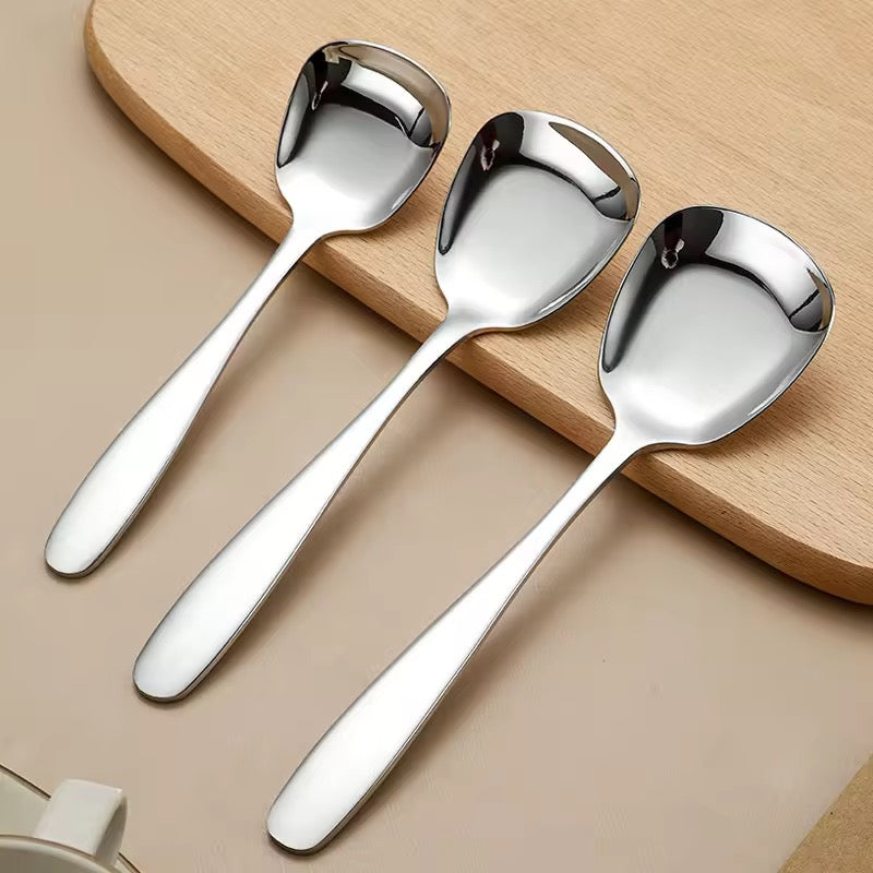 Set of 3 Small Serving Spoons - Gold & Silver option - 304 Stainless Steel (Photo 13)