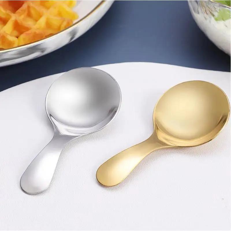 Gold Steel Spoon for Jars